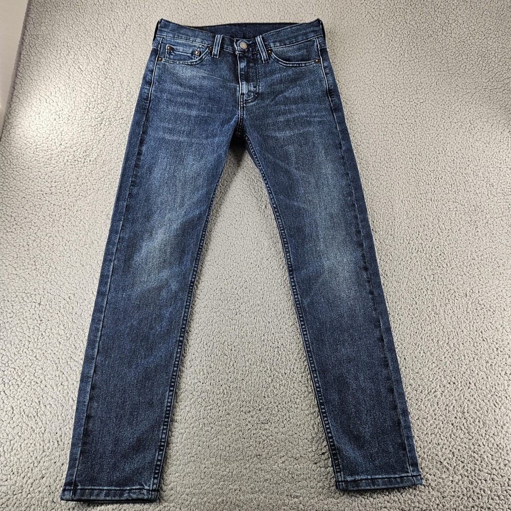 Levi's 510 Jeans Mens 28x30 Blue Skinny Fit‎ Stretch Denim Contemporary Style